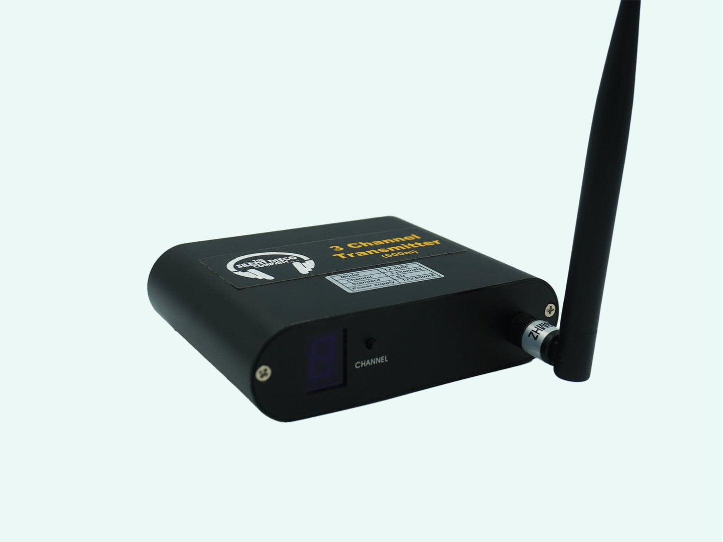 TX4 Silent Disco Transmitter thesilentdiscocompany