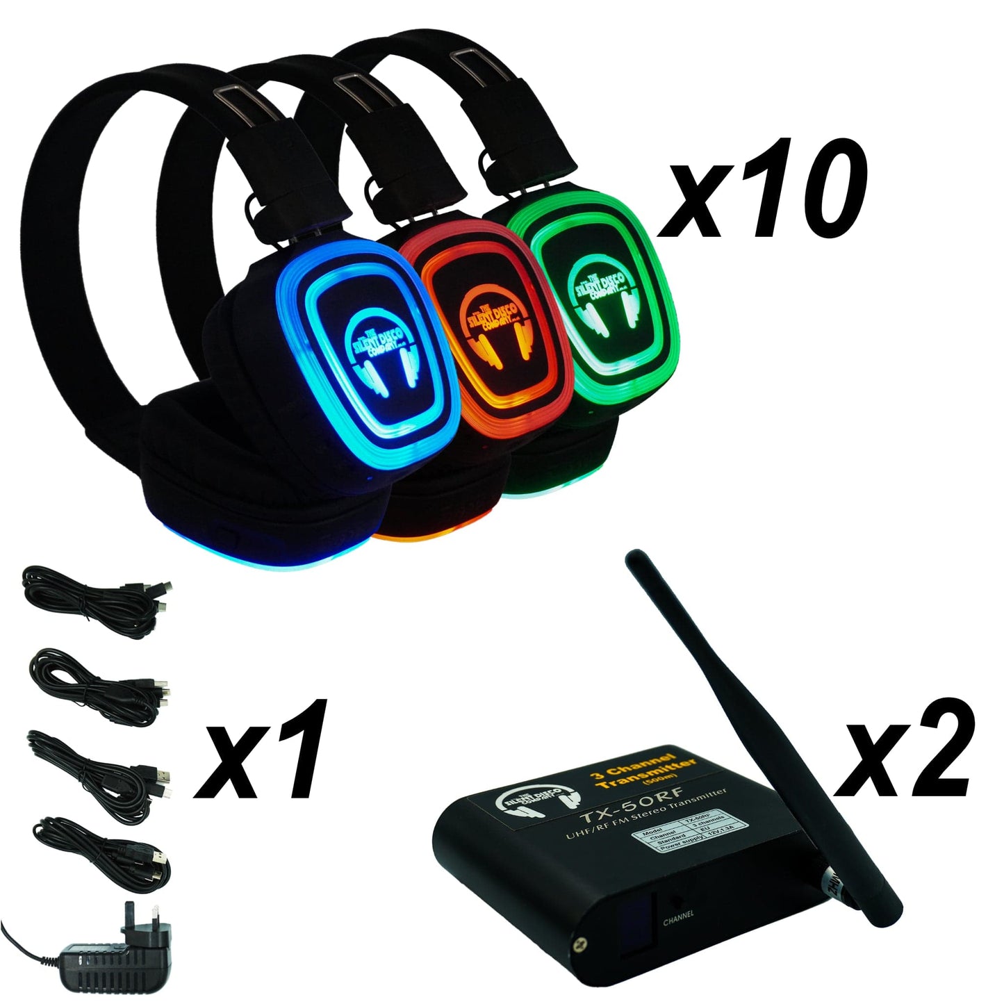 10 Headphone Care Home Package thesilentdiscocompany