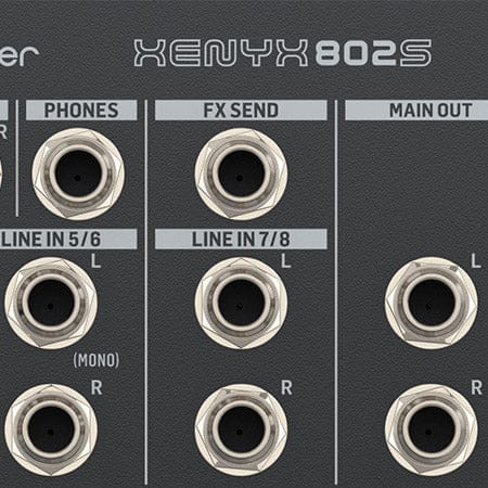 Behringer XENYX 802 8 Input Mixer