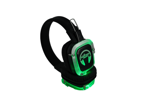 GLO LED Silent Disco Headphone (3 Channels) - Refurbished GradeA