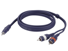 3x Phono to 3.5mm Jack Cable