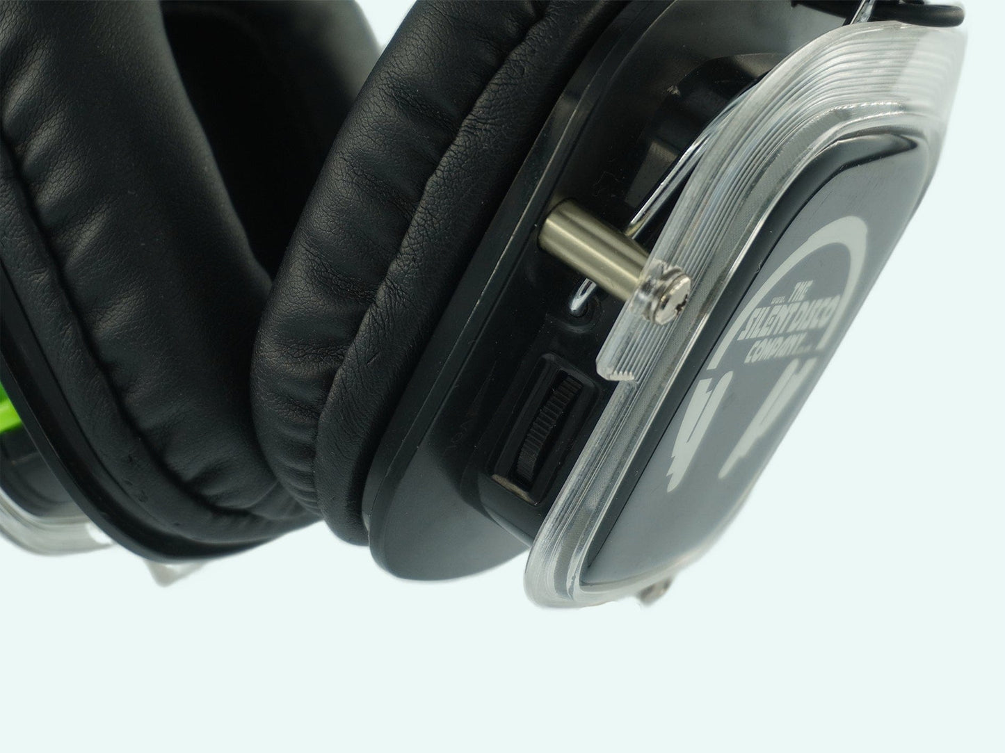 GLO LED Silent Disco Headphone (2 Channels) - Refurbished GradeA thesilentdiscocompany