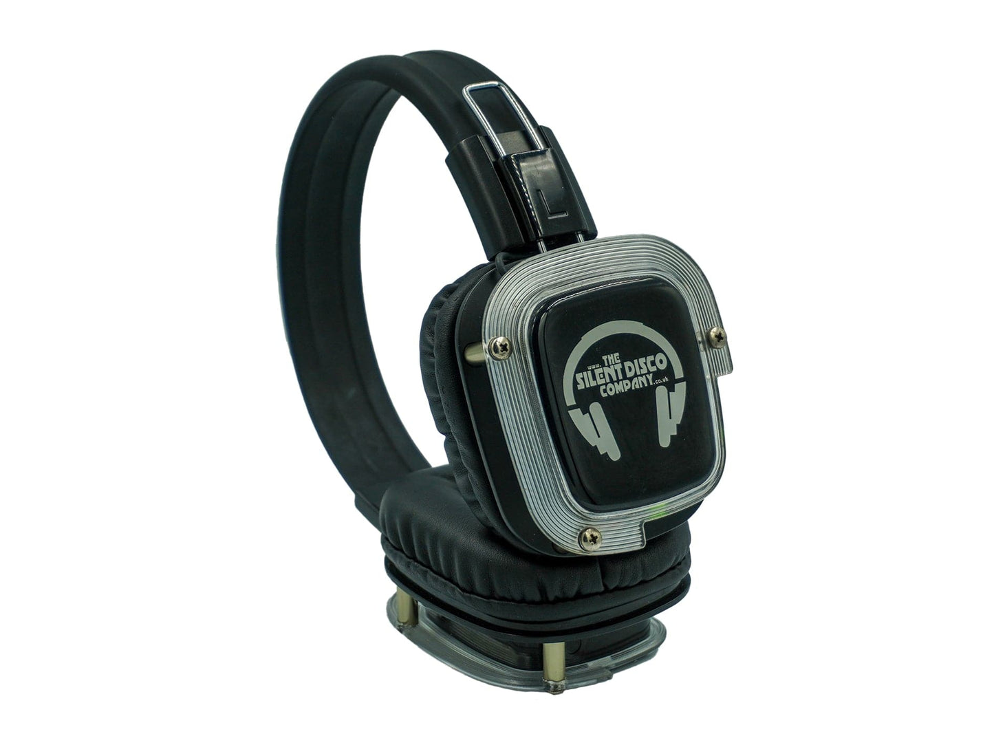 GLO LED Silent Disco Headphone (2 Channels) - Refurbished GradeA thesilentdiscocompany