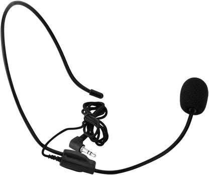 Headset Microphone 3.5mm Jack thesilentdiscocompany