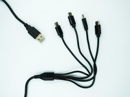 Multi-Charger USB-C thesilentdiscocompany
