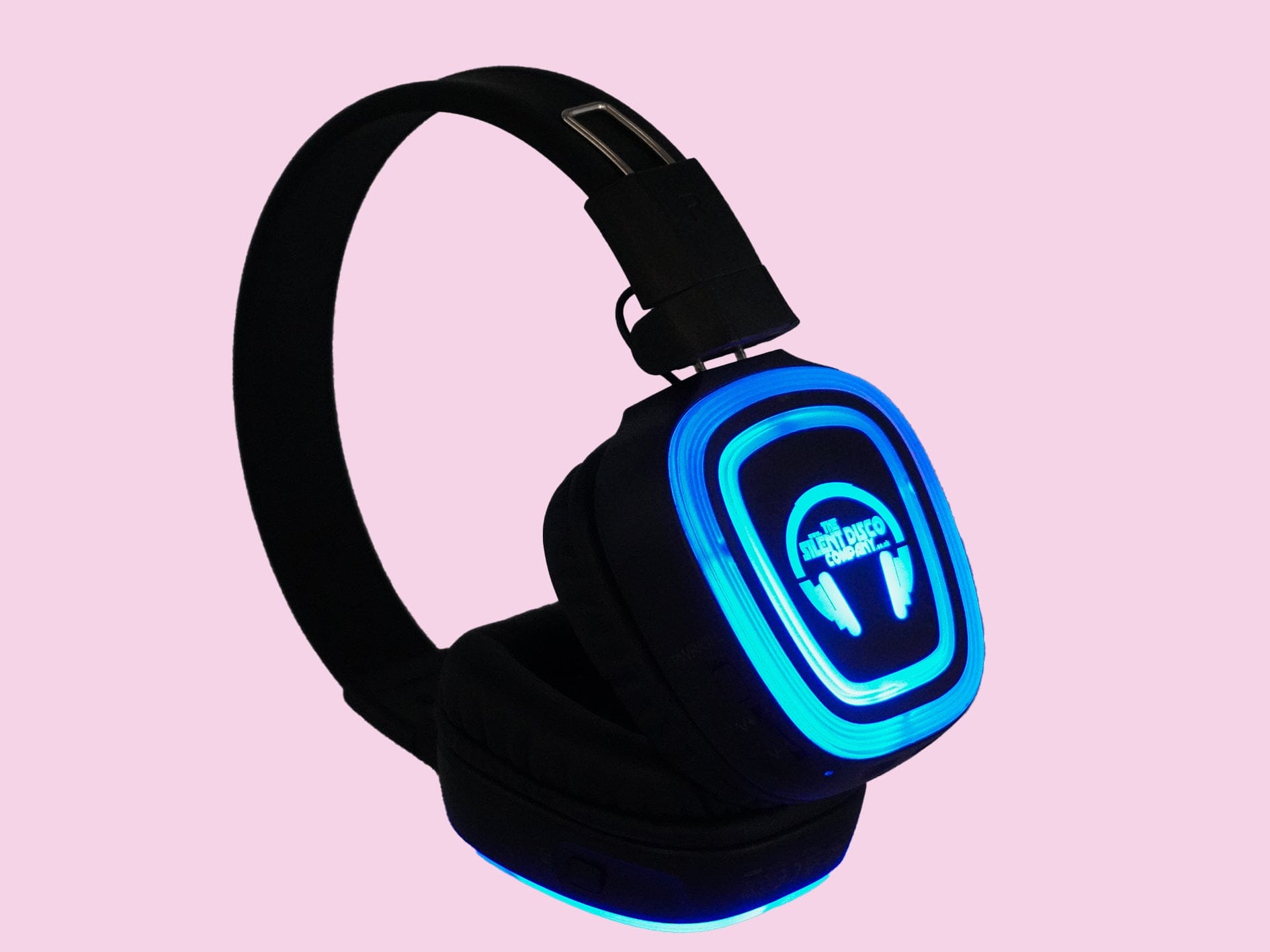 PRO GLO LED Premium Silent Disco Headphone thesilentdiscocompany