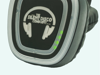 PRO GLO LED Premium Silent Disco Headphone thesilentdiscocompany
