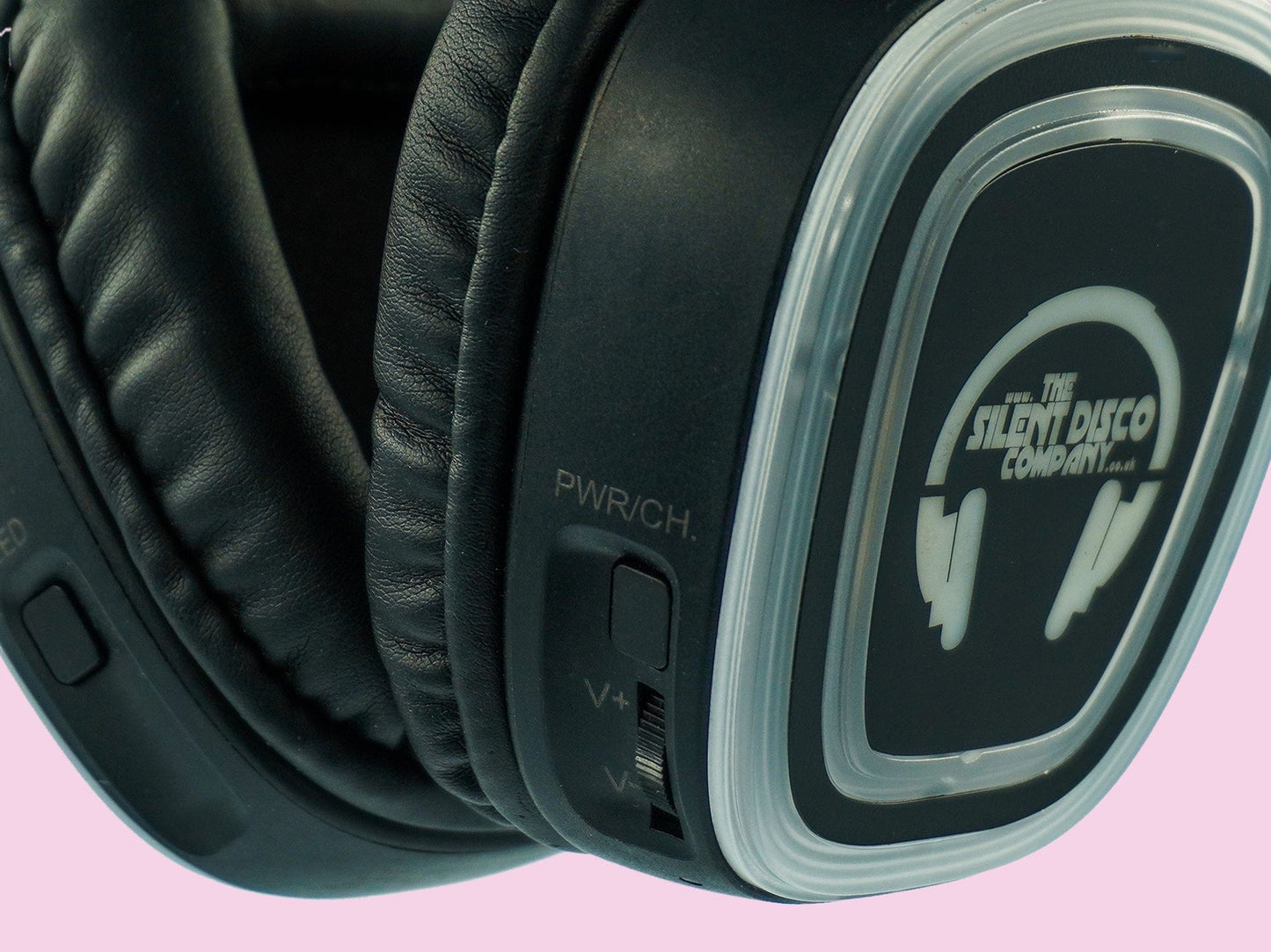 PRO GLO LED Premium Silent Disco Headphone thesilentdiscocompany
