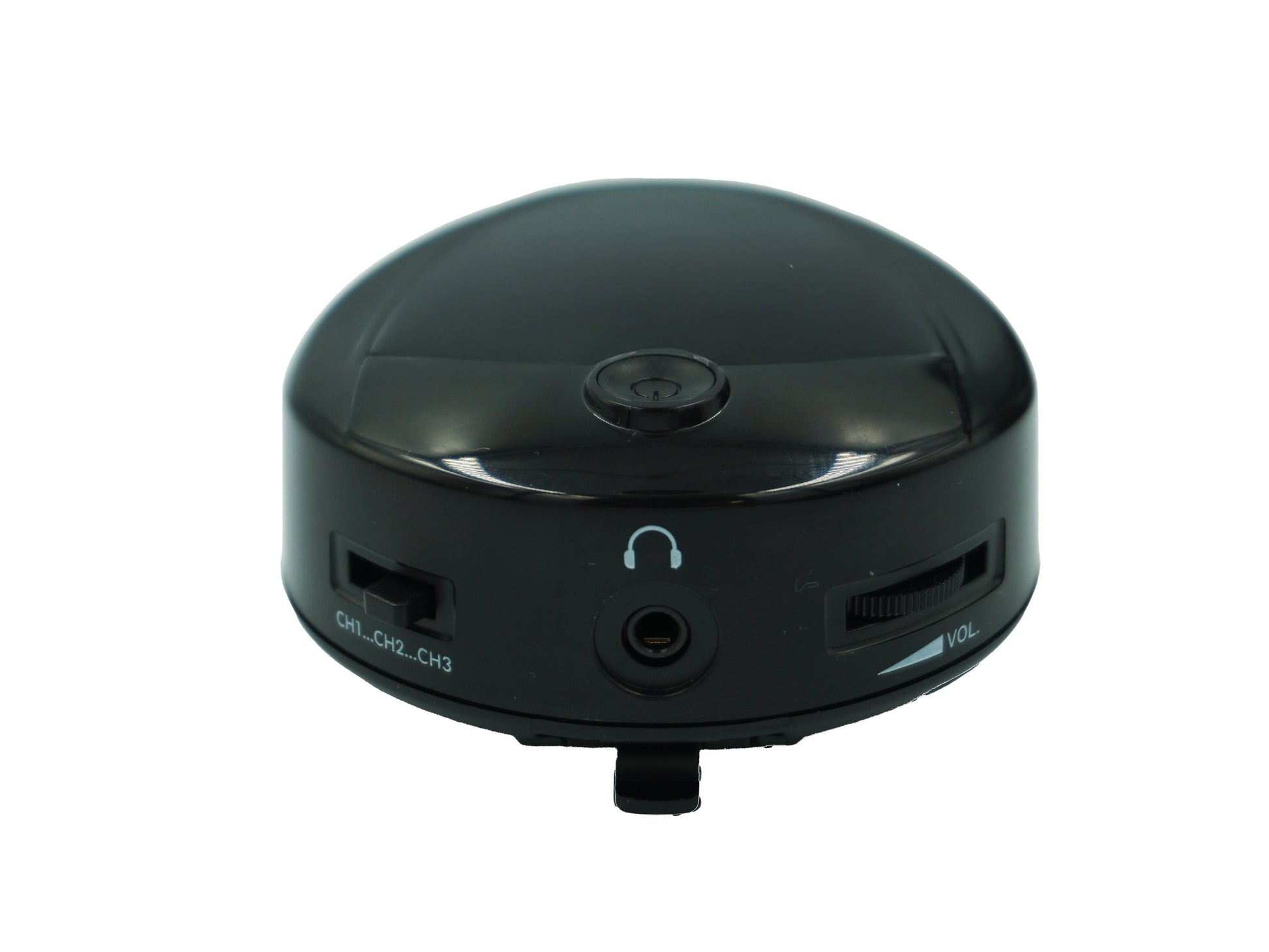 Silent Disco Headphone Beltpack Receiver thesilentdiscocompany