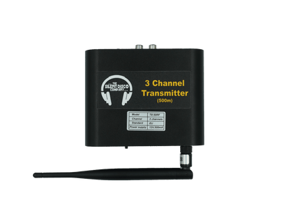 TX4 Silent Disco Transmitter thesilentdiscocompany