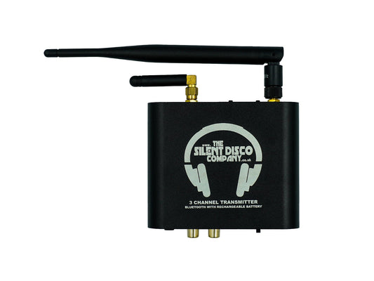 TX8 Battery/BT Silent Disco Transmitter - 300m thesilentdiscocompany