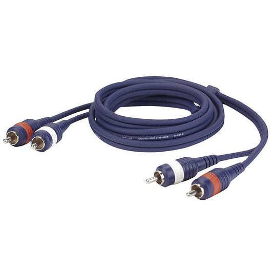 Phono Cable (RCA Male) - 1.5m thesilentdiscocompany